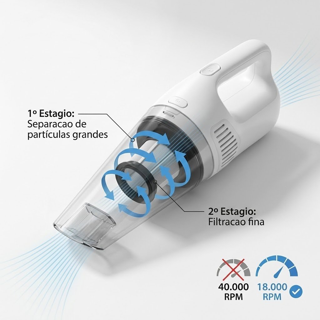 TurboJet Pro - Filtro HEPA anti-alergenos