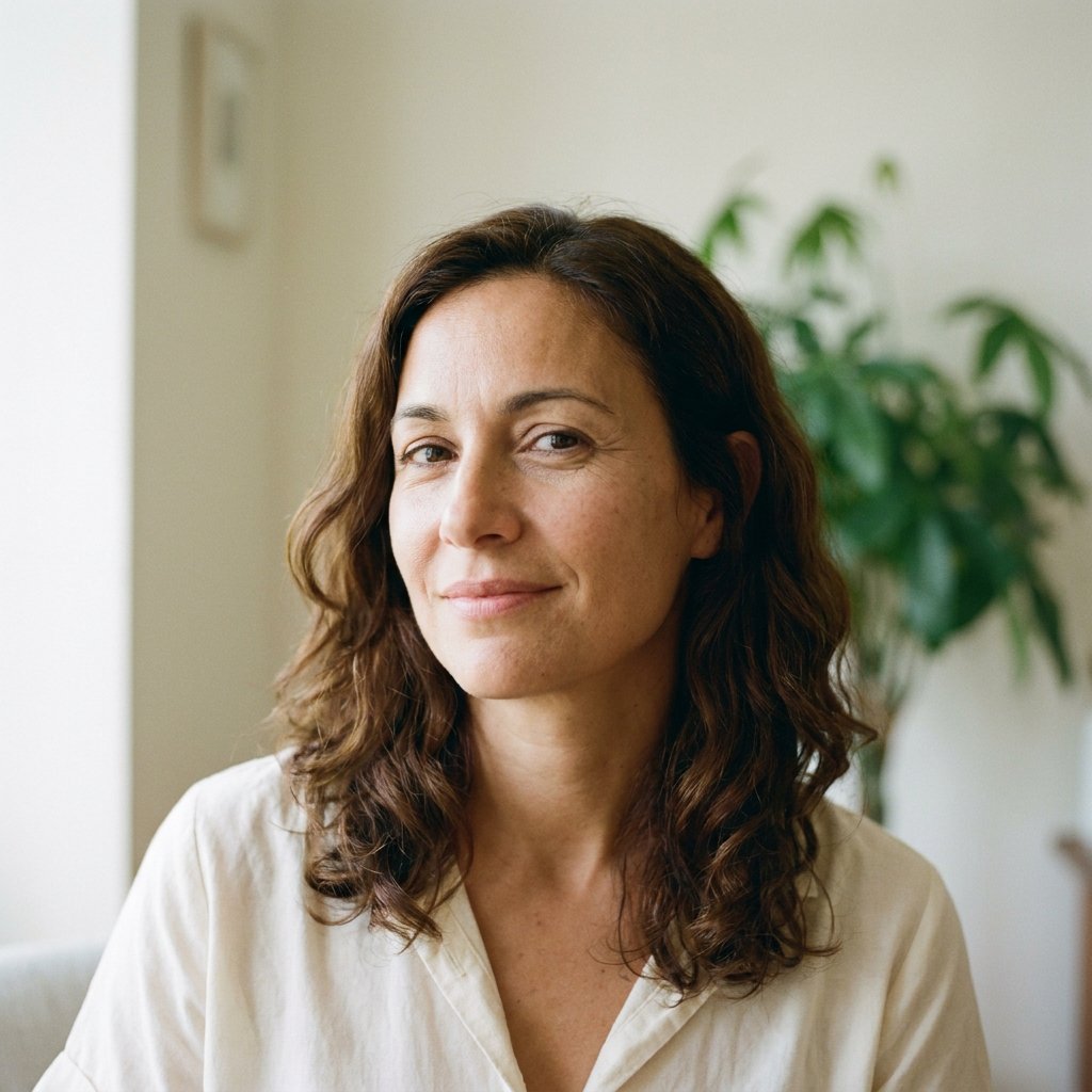 Retrato de Inés Moreno, clienta de Zaragoza