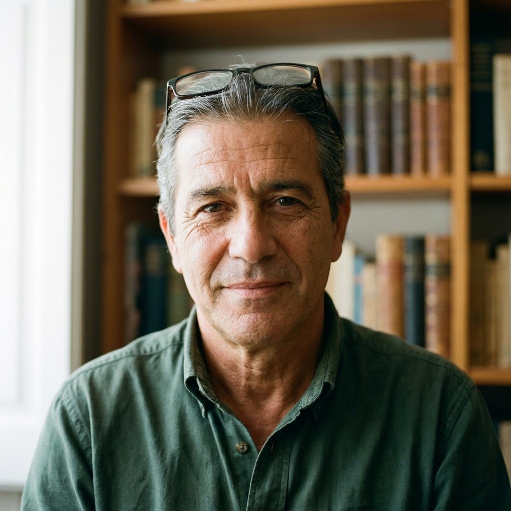 Retrato de Miguel Jiménez, cliente de Málaga