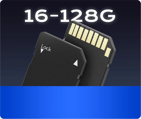 Cartão micro SD compatível 16 GB a 128 GB