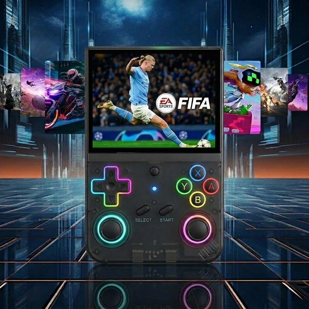 Consola en uso
